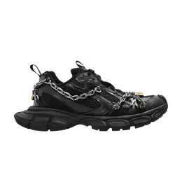 Кроссовки Balenciaga 3XL Chain Sneaker 'Black', черный 825622 w3xpl 1882 | black