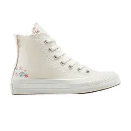 Converse Кроссовки Chuck 70 High 'Embroidered Flowers', кремовый a13541c | embroidered flowers