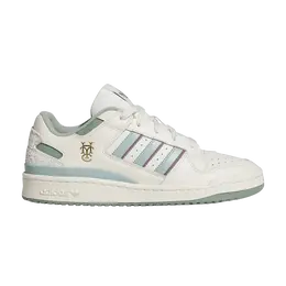 Adidas Кроссовки Hoop York City x Forum Low CL 'Off White Silver Green', кремовый jr5216 | off white silver green