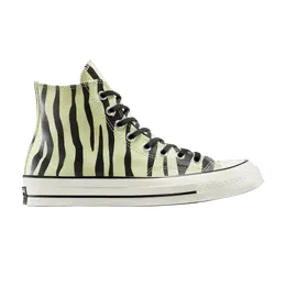 Converse Кроссовки Chuck 70 High 'Glow-In-The-Dark Zebra Print', зеленый a15032c | glow-in-the-dark zebra print