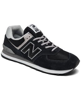 Мужские повседневные кроссовки 574 от Finish Line New Balance 14872637 | black, white