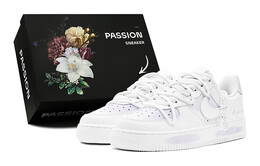 Мужские кроссовки для скейтбординга Nike Air Force 1, Lilac cw2288-111(teams-浪漫心语男s-box) | lilac