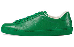 Кроссовки Gucci Ace Green Gg 625787 1xk10 3727