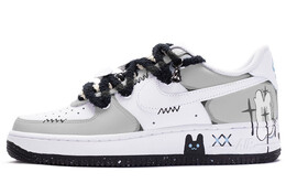 Кроссовки Nike Air Force 1 Skateboard Shoes Men Low-Top Black White Gray cw2288-111
