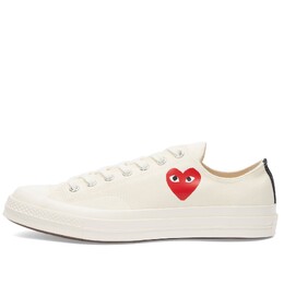 Кроссовки Comme des Garçons Play X Converse Chuck Taylor Red Heart 197, белый 659004 | white