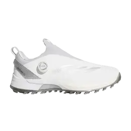 Adidas Кроссовки Adizero ZG BOA Spikeless Golf 'White Silver Metallic', белый ih3357 | white silver metallic
