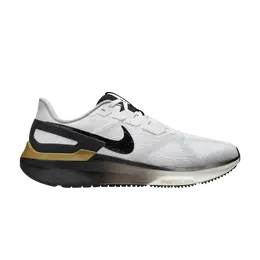 Nike Кроссовки Air Zoom Structure 25 'White Metallic Gold Black', белый hq3660 100 | white metallic gold black