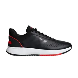 Adidas Кроссовки Courtsmash 'Black Active Red', черный f36716 | black active red