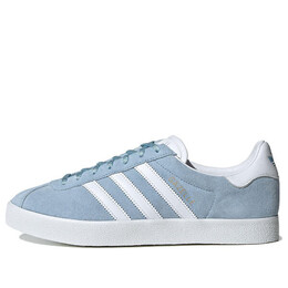 Кроссовки gazelle 85 shoes 'clear sky white' Adidas, синий ig5003 | clear sky / cloud white / gold metallic