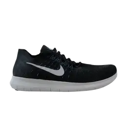 Nike Кроссовки Free RN Flyknit 2017 'Black Anthracite', черный 880843 008 | black anthracite