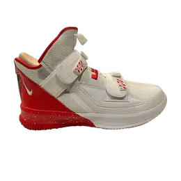 Nike Кроссовки LeBron Soldier 12 TB 'White University Red', белый bq5553 110 | white university red