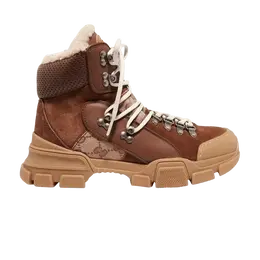 Кроссовки Gucci Flashtrek High 'Brown Shearling', коричневый 548714 0p340 2565 | brown shearling