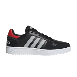 Adidas Кроссовки Hoops 2.0 'Black Active Red', черный ee7800 | black active red