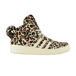 Adidas Кроссовки Jeremy Scott Leopard Tail 'Sandstorm', желто-коричневый v24536 | sandstorm