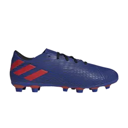 Adidas Кроссовки Nemeziz Messi 19.4 FxG 'Royal Blue Active Red', синий fw8402 | royal blue active red