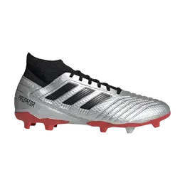 Adidas Кроссовки Predator 19.3 FG 'Silver Metallic Red', серебряный f35595 | silver metallic red