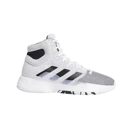 Adidas Кроссовки Pro Bounce Madness 2019 'Cloud White Black', белый bb9235 | cloud white black