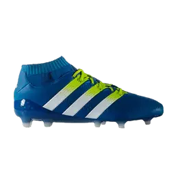 Adidas Кроссовки Ace 16.1 Primeknit 'Shock Blue Slime', синий aq5152 | shock blue slime