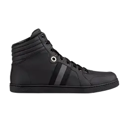 Кроссовки Gucci Silverstone NS Nylon High 'Black', черный 309532 avt30 1052 | black