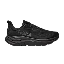 Hoka Кроссовки Clifton 10 Wide 'Triple Black', черный 1162032 bblc | triple black