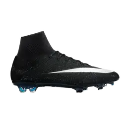 Nike Кроссовки CR7 x Mercurial Superfly FG 'Black Neo Turquoise', черный 677927 014 | black neo turquoise