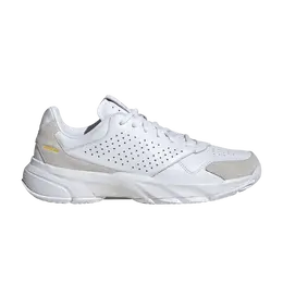 Adidas Кроссовки CourtJam Control 3 'Triple White', белый ji4235 | triple white