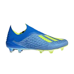 Adidas Кроссовки X 18+ FG 'Football Blue Solar Yellow', синий cm8358 | football blue solar yellow