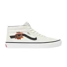 Vans Кроссовки Supreme x Nate Lowman x Skate Grosso Mid 'Cream', белый vn0a5ks1crm | cream
