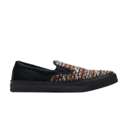 Converse Кроссовки Missoni x All Star Deckstar Slip Ox 'Burgundy Fig', черный 151013c | burgundy fig