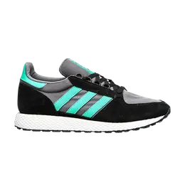 Adidas Кроссовки Forest Grove 'Black Hi-Res Green', черный b38001 | black hi-res green