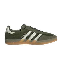 Adidas Кроссовки Gazelle Indoor 'Night Cargo Gum', зеленый ji3899 | night cargo gum