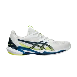 Asics Кроссовки Solution Speed FF 3 Clay 'White Mako Blue', белый 1041a437 102 | white mako blue