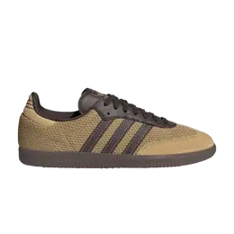 Adidas Кроссовки Samba OG 'Golden Beige Dark Brown Gum', желто-коричневый jr0884 | golden beige dark brown gum