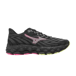 Mizuno Кроссовки Wave Sky 8 'Black Silver Pink Tetra', черный j1gc240206 | black silver pink tetra