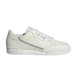 Adidas Кроссовки Continental 80 'Off White Pink Aqua', белый ee5357 | off white pink aqua