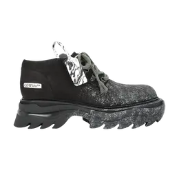 Кроссовки Off-White Chunky Ridged Sole Lace Up 'Black Grey', черный omia211r21lea001 1009 | black grey