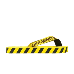 Кроссовки Off-White Flip Flops 'Graphic Print - Yellow', желтый omia131f20mat001 1810 | graphic print - yellow