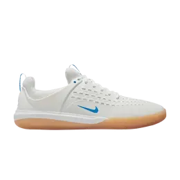 Nike Кроссовки Zoom Nyjah 3 SB 'Summit White Photo Blue', белый dv7896 100 | summit white photo blue