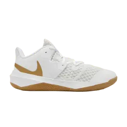 Nike Кроссовки Zoom Hyperspeed Court SE 'White Metallic Gold', белый dj4476 170 | white metallic gold