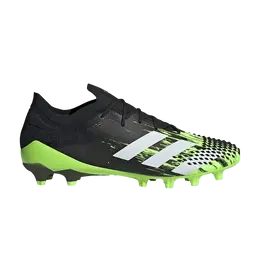 Adidas Кроссовки Predator Mutator 20.1 Low AG 'Black Signal Green', черный fw9748 | black signal green