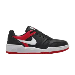 Nike Кроссовки Full Force Low 'Black University Red', черный fb1362 003 | black university red