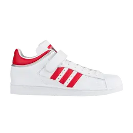 Adidas Кроссовки Pro Shell 'White Scarlet Red', белый by4384 | white scarlet red