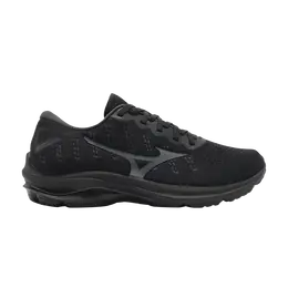 Mizuno Кроссовки Wave Rider 25 Waveknit 'Black Dark Grey', черный j1gc217515 | black dark grey