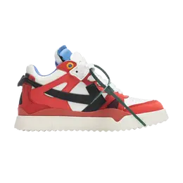 Кроссовки Off-White New Mid Sponge 'Red Black Blue', красный omia234f22lea001 2510 | red black blue