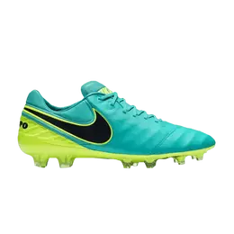 Nike Кроссовки Tiempo Legend 6 FG 'Clear Jade Volt', зеленый 819177 307 | clear jade volt