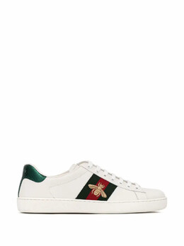 Кожаные кеды Ace Gucci 246266 | белый