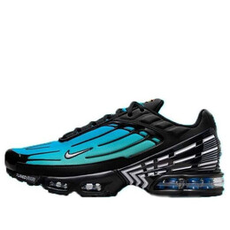 Кроссовки air max plus 3 'black laser blue' Nike, черный fq2417-001 | black/black/laser blue/white