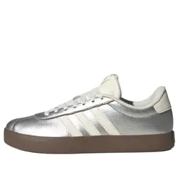 Кроссовки Adidas VL COURT 3.0 'Silver Metallic Off White Gum', серебряный jq7315 | silver