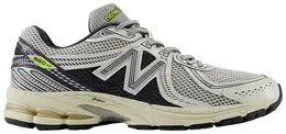 Кроссовки New Balance 860v2 'White Black Neon', белый ml860sn2 | white