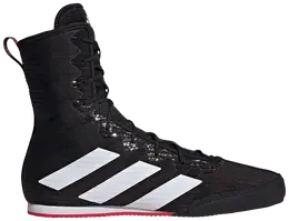 Кроссовки Adidas Box Hog 4 'Black White Pure Ruby', черный ih2730 | black